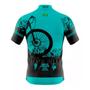 Imagem de Camisa Ciclismo Be Fast Manga Curta MTB Roda Bike Proteção UVA e UVB Ziper Tamanho GG