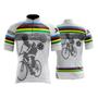 Imagem de Camisa Ciclismo C/ Proteção UV + Luvas Ciclismo + Óculos Esportivo + Manguito + Bandana
