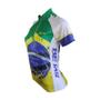 Imagem de Camisa Ciclismo Feminina Be Fast Brasil Bandeira Bike Mtb