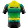 Imagem de Camisa Ciclismo Manga Curta Masculina Pro Tour Estrela Proteção UV+50