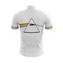 Imagem de Camisa Ciclismo Manga Curta Pink floyd Branco Infantil Bike Uv Mtb