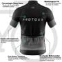 Imagem de Camisa Ciclismo Masculina Camiseta Ciclista Pro Tour Boll Preta Com Bolsos Uv 50+