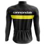 Imagem de Camisa Ciclismo Masculina Manga Longa Cannondale Com Bolsos UV 50 Com Bandana