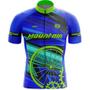 Imagem de Camisa Ciclismo Masculina Mountain Azul FPU50+ Brk