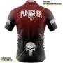 Imagem de Camisa Ciclismo Masculina Mountain bike Justiceiro Proteção UV+50