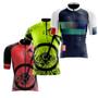 Imagem de Camisa Ciclismo Masculina Roupa para Ciclista Bike Bicicleta