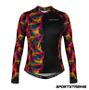 Imagem de Camisa Ciclismo Slim Fem Manga Longa SXTR Trace