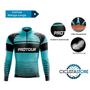 Imagem de Camisa Ciclista Manga Longa Masculina Pro Tour Stellar dry fit proteção uv+50