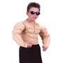 Imagem de Camisa Costume Fun World Muscle para crianças, tamanho 12-14