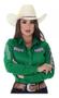 Imagem de Camisa Country Bordada Radade Feminina Rodeo Ram Verde