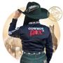 Imagem de Camisa Country Feminina Cowboy Rodeio Bordada Manga Longa