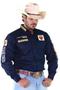 Imagem de Camisa Country Masculina Radade Fast Bull Brands Marinho