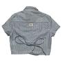 Imagem de Camisa Cropped Riu Kiu 10912 Listrada