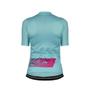 Imagem de Camisa de ciclismo asw flow feminina breeze azul tamanho m