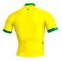 Imagem de Camisa de ciclismo ert new elite brasil amarela