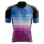 Imagem de Camisa de ciclismo feminina Be Fast degradê