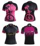 Imagem de Camisa De Ciclismo Feminina Roupa Roupas Para Ciclismo Bike