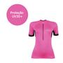 Imagem de Camisa De Ciclismo Sport Feminina Rosa Tamanho G Esporte DryFit Superlight 3 Bolsos Traseiros Atrio - VB019