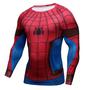 Imagem de Camisa de Compressão Homem Aranha Traje De Volta ao Lar Manga Longa TS Rock Heroes