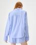 Imagem de Camisa de dormir florence by mills de manga comprida feminina Chambray