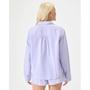 Imagem de Camisa de dormir florence by mills de manga comprida Lavender Chambray