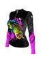 Imagem de Camisa De Pesca Mar Negro Feminina Proteção Uv50+ Tucunare Roxo