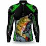 Imagem de Camisa de Pesca Masculina Esportiva Camiseta Manga longa Proteção Solar UV 50