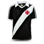 Imagem de Camisa De Time Retrômania Vasco 1988 Home Preto Branco e Vermelho - Masculino