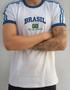 Imagem de Camisa do Brasil Bordada Adulto Unissex Retrô Torcedor Copa