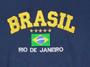 Imagem de Camisa do Brasil Bordada Adulto Unissex