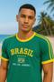 Imagem de Camisa do Brasil Bordada Adulto Unissex