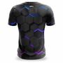 Imagem de Camisa Dry Fit Masculina Academia Camiseta Fitness Musculação Treino Proteção UV Corrida