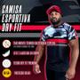 Imagem de Camisa Esportiva Masculina Treino Academia Tecido Premium