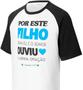 Imagem de Camisa Estampada Infantil Personalizada Frase Filho Oração