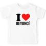 Imagem de Camisa Feminina Baby Look I Love Beyonce Cantora