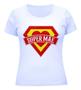 Imagem de Camisa Feminina Baby Look Presente Dia Das Mães SuperMãe Heroína