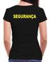 Imagem de Camisa Feminina Baby Look Segurança Uniforme Staff