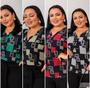 Imagem de Camisa  feminina Beth em viscose PLUS size linda em qualquer ocasião muito chique  um espetáculo