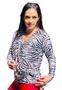 Imagem de Camisa Feminina Casual Gabriela Animal Print