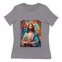 Imagem de Camisa Feminina Cristo em Vitral