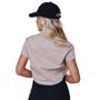 Imagem de Camisa Feminina Cropped Tricoline Riu Kiu Areia 10647