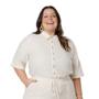 Imagem de Camisa Feminina em Linho Plus Size