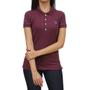 Imagem de Camisa Feminina Gola Polo Vinho TXC 33958