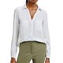 Imagem de Camisa Feminina Hering ML Viscose Off White - K458