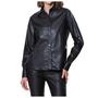 Imagem de Camisa Feminina Infini ML Leather Kelly Preta - 54219