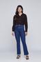 Imagem de Camisa Feminina Manga Longa Bolinhas Sawary Fashion