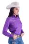 Imagem de Camisa Feminina Manga Longa Texas Farm - Intent - Caf124 - Roxo