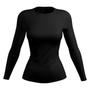 Imagem de Camisa Feminina Proteção Solar Uv+50 Camiseta Segunda Pele Térmica Longa Moda Inverno E Verão  Blusa F7 NEW STYLE