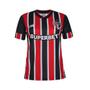Imagem de Camisa Feminina São Paulo 2024 Listrada NB Uniforme 2 Com Patrocínio