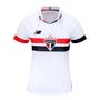 Imagem de Camisa Feminina São Paulo I 2024 New Balance Branca Original